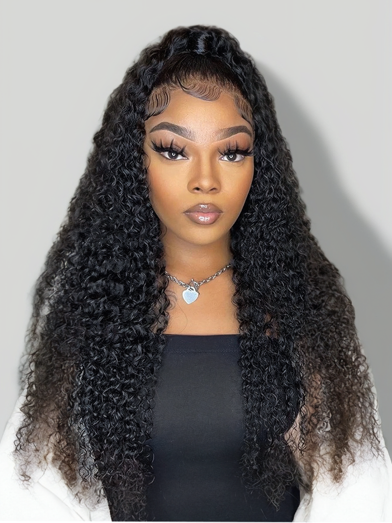 Nadula 3 Bundles Curly Hair Weave 100% Unprocessed Peruvian Virgin Human Hair