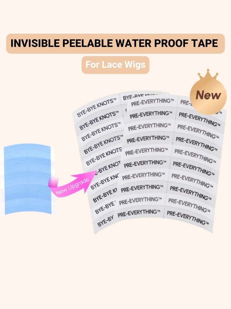 Nadula 10 Pairs Invisible Peelable Water Proof Tape For Lace Wigs 2$