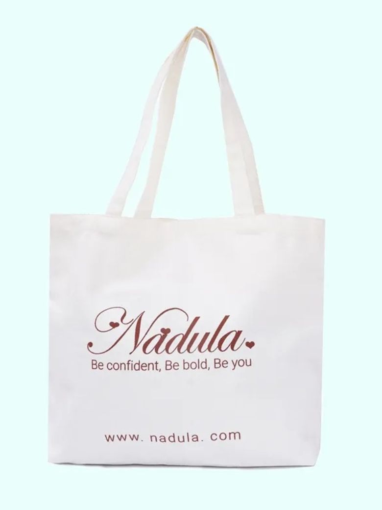 Nadula Canvas Reusable Shopping Bags Women Shoulder Bags