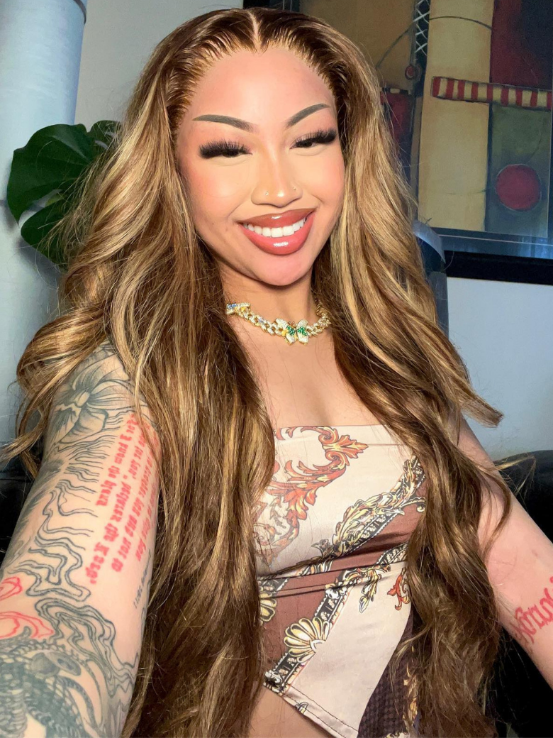 Nadula Flash Sale Limited Stock Piano Honey Blonde Body Wave Human Hair Wig 819$