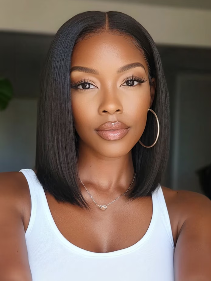 Code SAVE100 Nadula Flash Sale Yaki Straight 13x4 Pre Everything Lace Frontal Wig And 7x5 Bye Bye Knots Put On and Go Bob Wig 179$