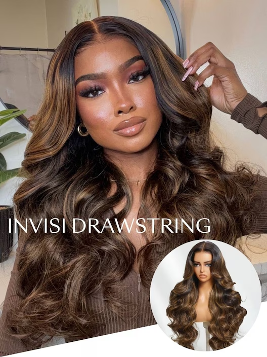 1 Get 2nd Wig Nadula Highlight Brown Color T Part Lace Body Wave Human Hair Wigs Natural Looking 158$