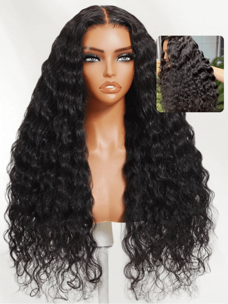Nadula 7x5 Bye Bye Knots Natural Wavy And Loose Water Wave Wig Put On And Go Glueless Wig with Invisible Drawstring 188$