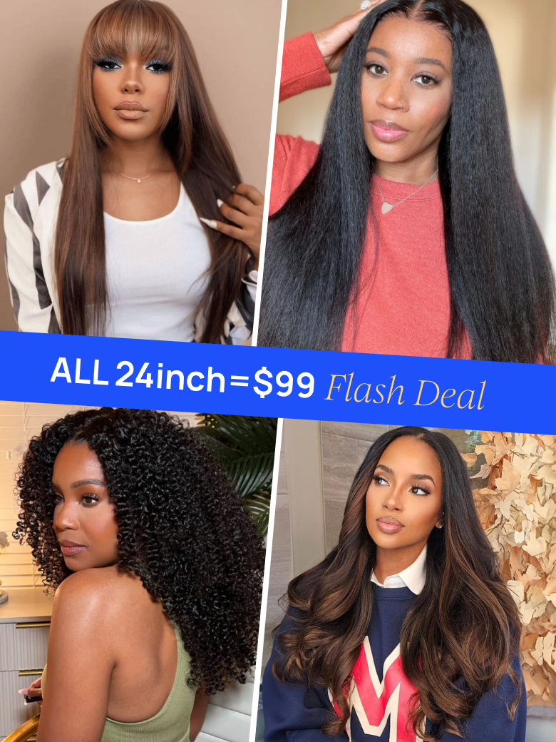 All 24inch Sale Nadula Flash Sale Hot Selling Put On And Go Wigs Beginner Friendly Human Hair Wigs Natural Hairline 990$