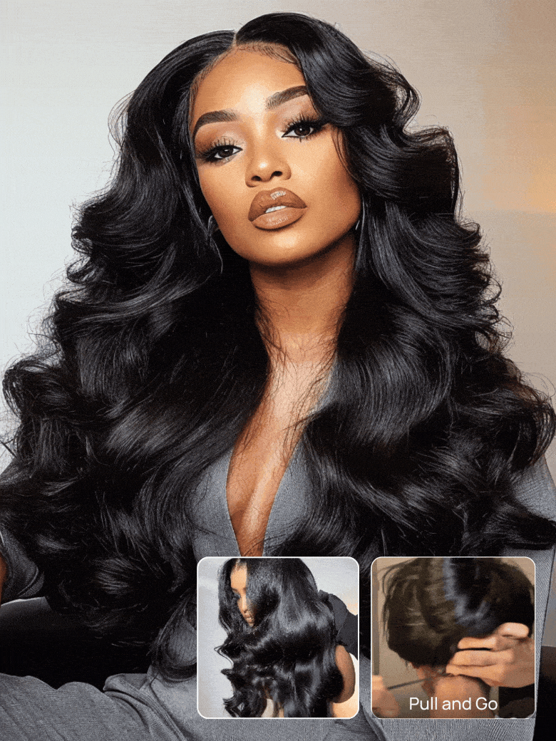 Nadula Bogo | 7X5 Bye Bye Knots And 13 X4 Lace Frontal Put On And Go Body Wave Wig Pre Bleached