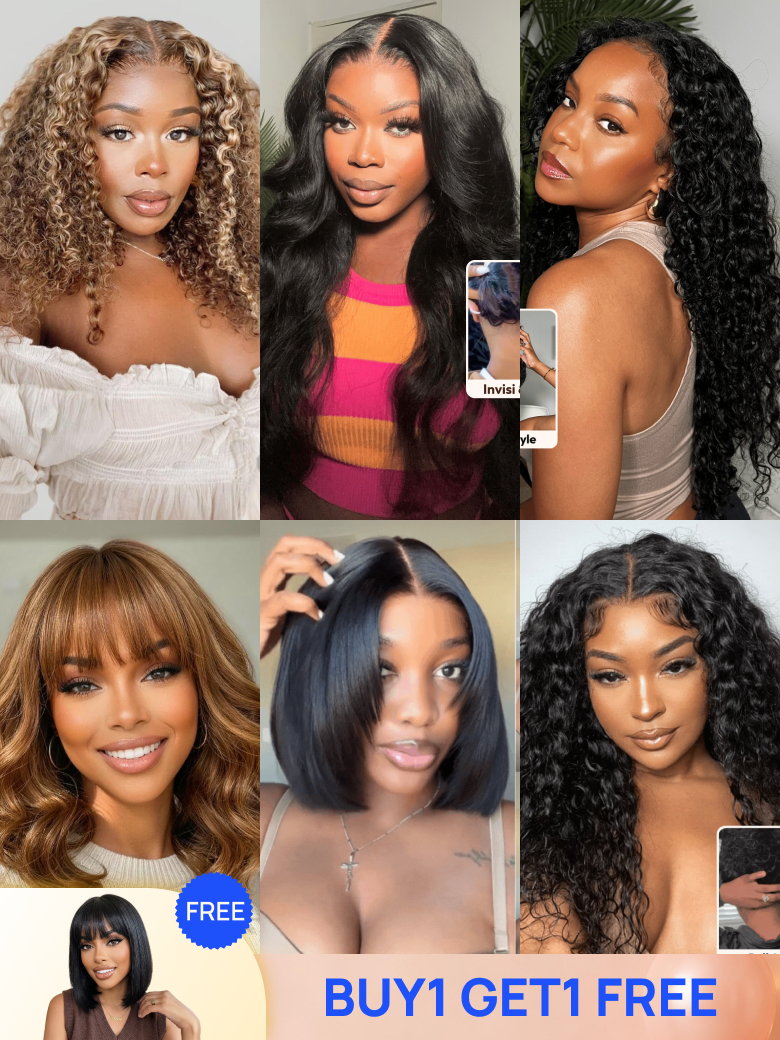 BOGO FREE | Nadula BOGO Free Wigs Bye Bye Knots Wigs And Human Hair Wigs
