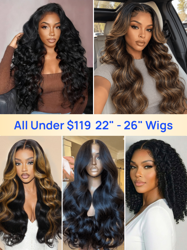 From $79 Get 22" - 26" | Nadula Flash Sale 7x5 Byebye Knots Lace Closure And 13x4 Pre everything Put