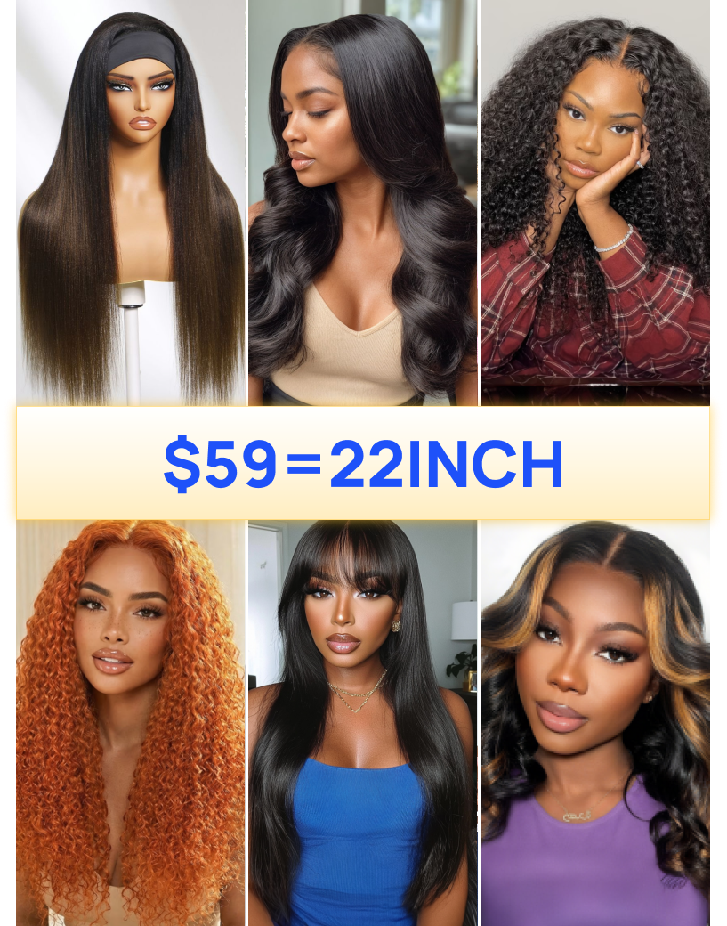 80%OFF | Nadula Flash Sale Ombre Headband Wig 7x5 Lace/ V/ U Part  Glueless Human Hair Wigs